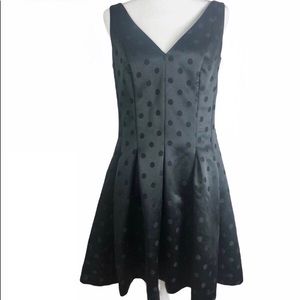 LAUREN Ralph Lauren Holiday Dot Pleat Dress